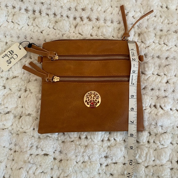 Cherie Bliss brown faux leather bag - Picture 9 of 9